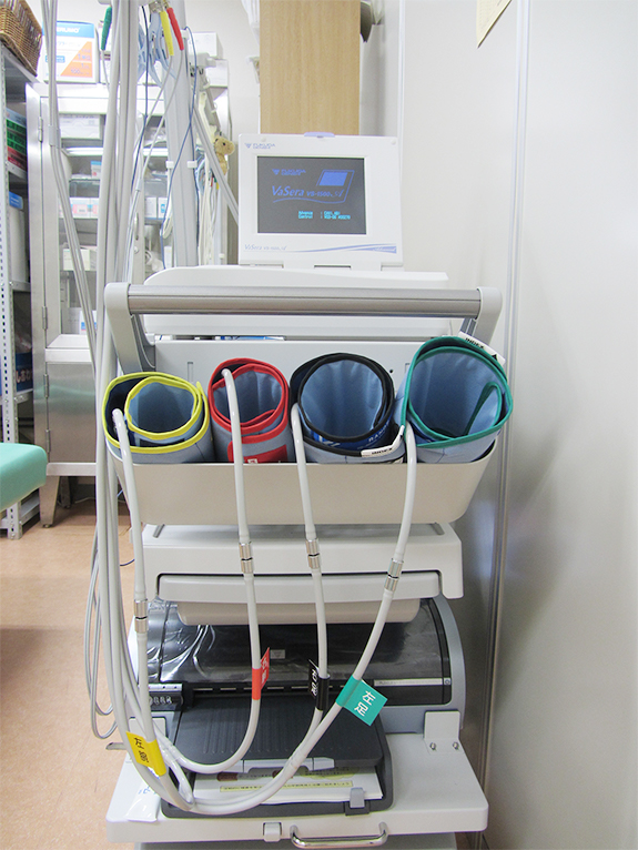 血圧脈波検査装置（CAVI・ABI）