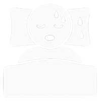 不眠で寝られない姿をイメージしたアイコン