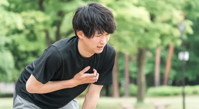 息切れのイメージ